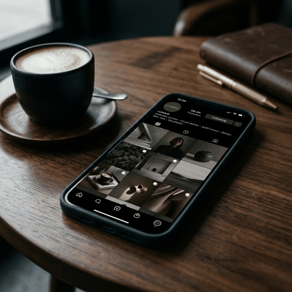 Instagram grid trends 2025 - social media strategy by Studio RHOE